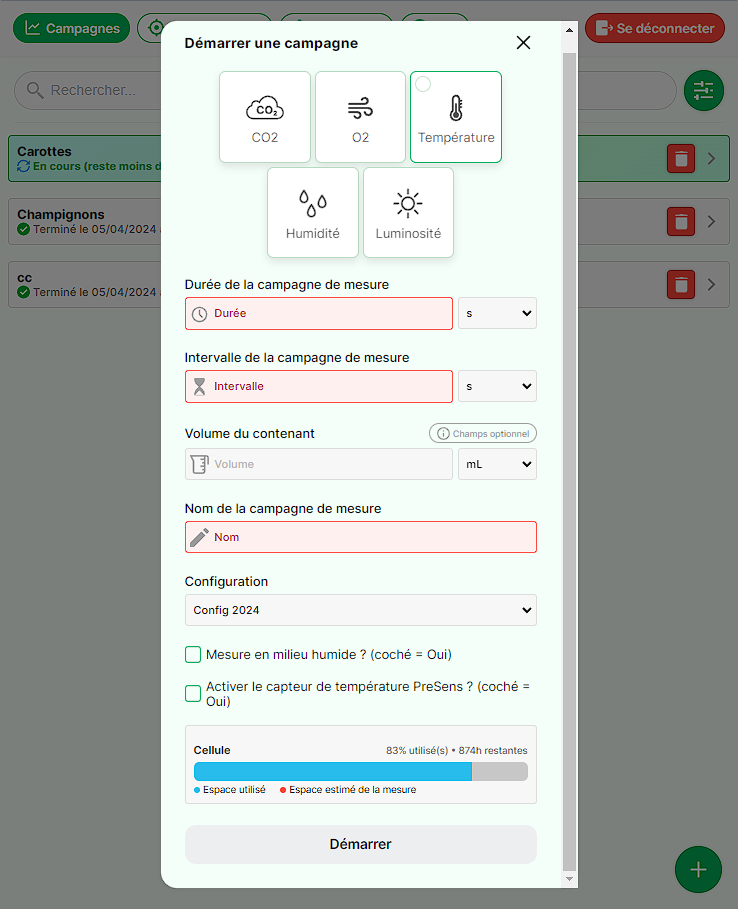 Image Page de création d